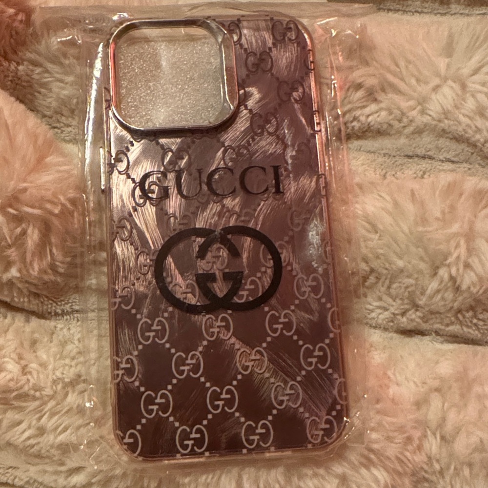 Gucci Black & Brown Phone Case iPhone 15 ProMax